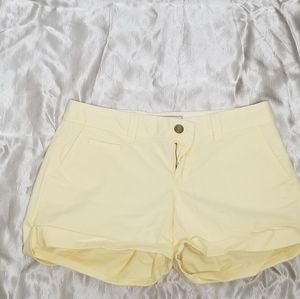Pastel Yellow Shorts
